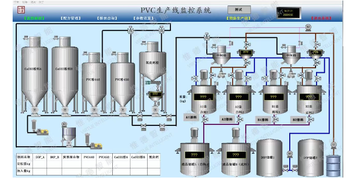 湖北pvc自动称重配料控制系统,称重配料